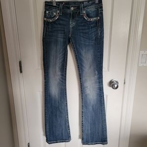 MISS Me Size 26/34L Mid rise boot Jean
